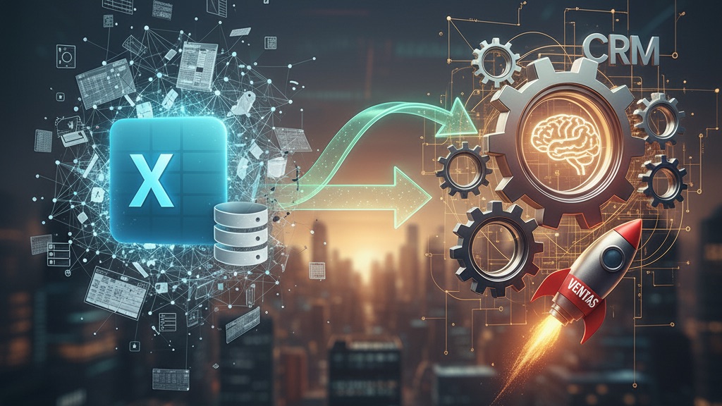 Transforma tu Excel en un Motor de Ventas con un CRM Inteligente